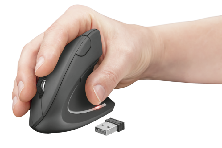 Мишка Trust Verto Wireless Ergonomic Black (22879) - изображение 3