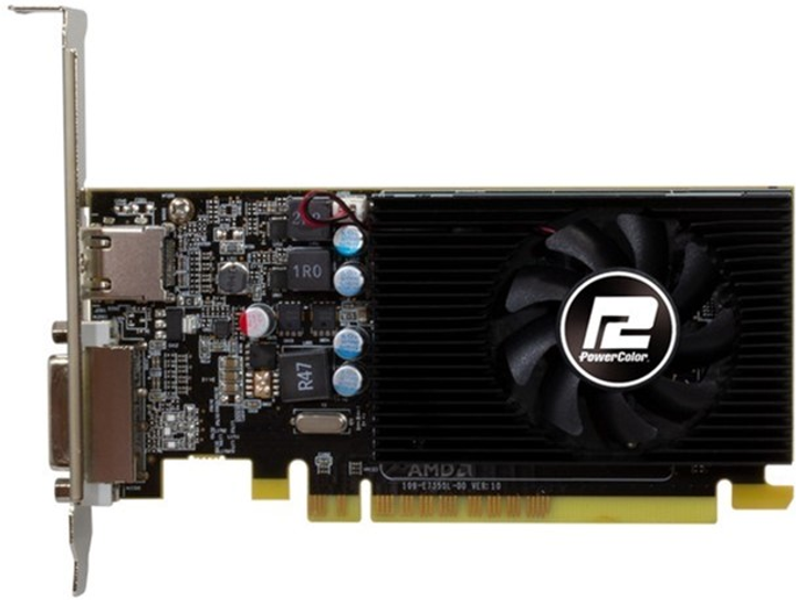 PowerColor PCI-Ex Radeon R7 240 2 GB GDDR5 (64-bitowy) (780/1150) (1 x DVI, 1 x HDMI) (AXR7 240 2GBD5-HLEV2) - obraz 1