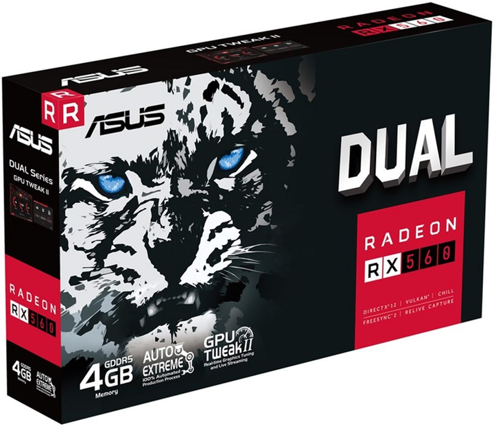 ASUS PCI-Ex Radeon RX 560 4GB GDDR5 (128bit) (1199/7000) (1 x HDMI, 1 x DisplayPort) (90YV0HG0-M0NA00) - зображення 6