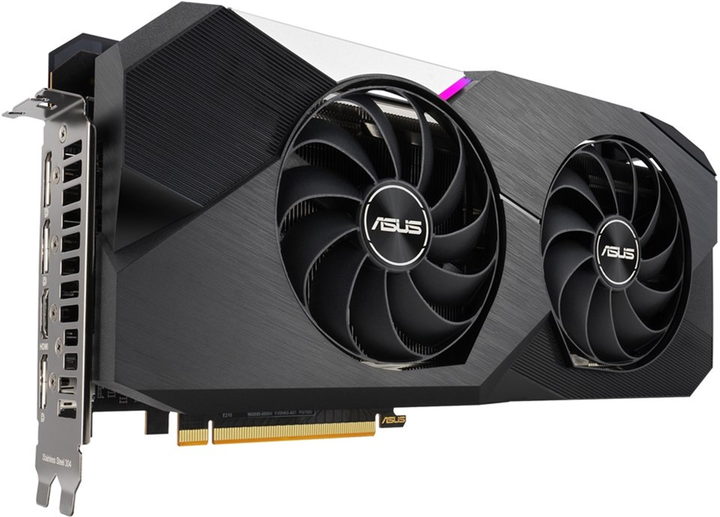 ASUS PCI-Ex Radeon RX 6750 XT 12 GB GDDR6 (192-bitowy) (2638/18000) (2 x HDMI, 2 x DisplayPort) (90YV0HK0-M0NA00) - obraz 8