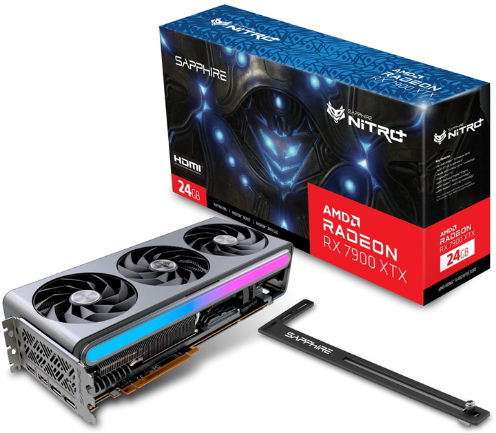 Відеокарта Sapphire PCI-Ex Radeon RX 7900 XTX 24GB GDDR6 (384bit) (2680/2500) (1 x HDMI, 2 x DisplayPort, 1 x USB Type-C) (11322-01-40G) - зображення 6