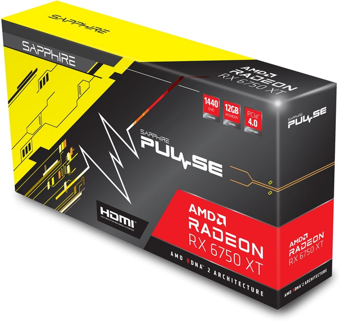 Sapphire PCI-Ex Radeon RX 6750 XT 12 GB GDDR6 (192 bity) (2512/18000) (1 x HDMI, 3 x DisplayPort) (11318-03-20G) - obraz 5