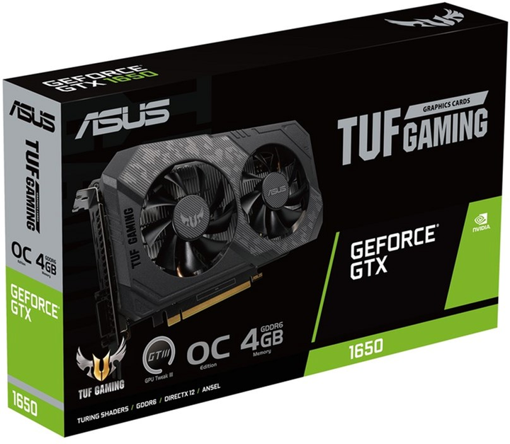 ASUS PCI-Ex GeForce GTX 1650 4GB GDDR6 (128bit) (1635/12000) (3 x HDMI, 1 x DisplayPort) (90YV0GX2-M0NA00) - obraz 12