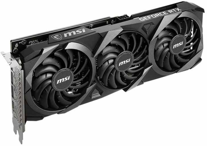 MSI PCI-Ex GeForce RTX 3060 Ti 8GB GDDR6 (256bit) (1695/19000) (1 x HDMI, 3 x DisplayPort) (V397-239R) - зображення 2