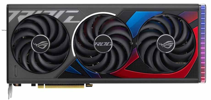 Karta graficzna ASUS PCI-Ex GeForce RTX 4070 Ti 12 GB GDDR6X (192-bitowy) (2790/21000) (1 x HDMI, 3 x DisplayPort) (90YV0II0-M0NA00) - obraz 1