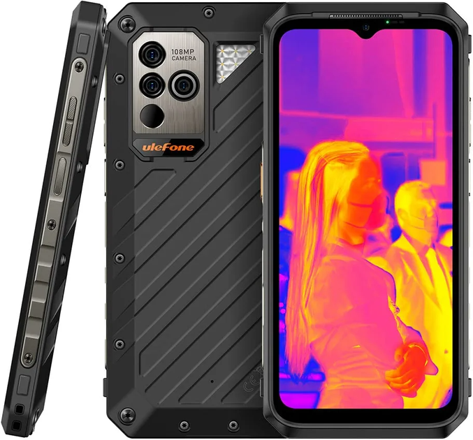 Ulefone Power Armor 18T 5G 12/256Gb Black ТЕПЛОВІЗОР (Global ORIGINAL) - зображення 5