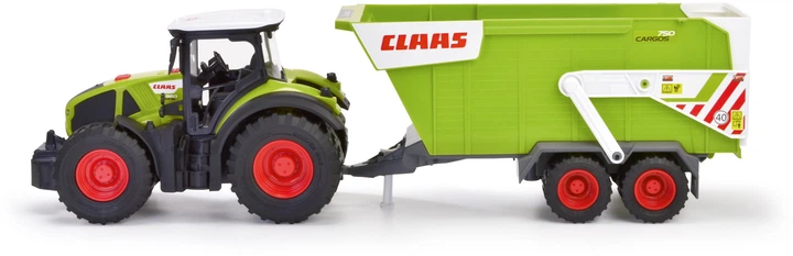 Traktor Dickie Toys Claas z przyczepą (SBA203739004) - obraz 5
