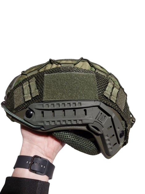 Кавер с сеткой для шлема L мультикам XXX - изображение 1