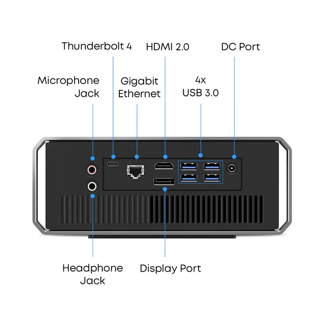 Комп'ютер CHUWI mini PC CoreBox Core i5-1235U Windows 11 16/512Gb