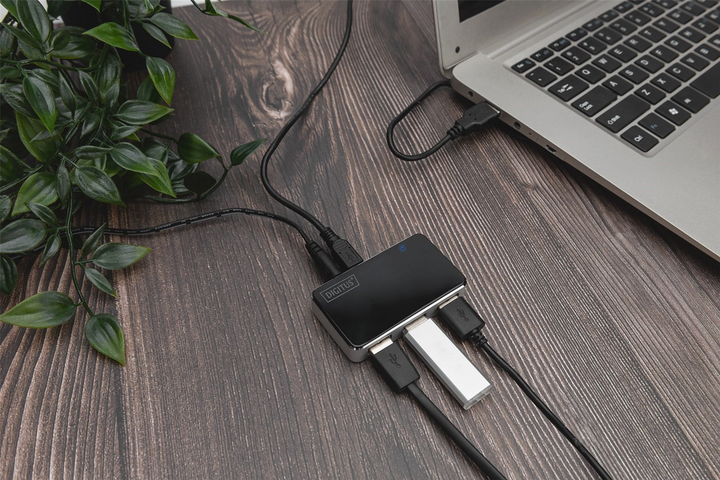 Hub USB Digitus USB 2.0 4 porty (DA-70220) - obraz 6