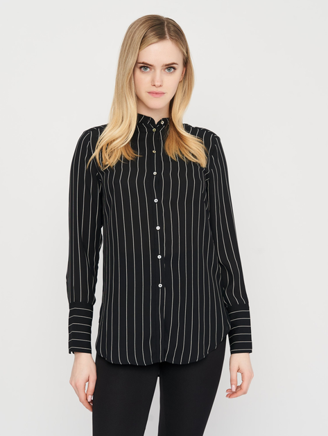 Рубашка женская H&M 01-0409287-001 36 Черная (СА2000001785379) – в ...