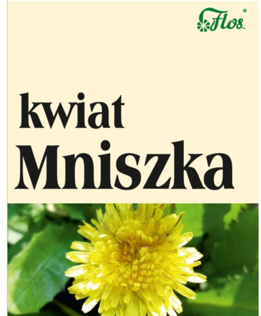 Mniszek FLOS Kwiat Stumyluje Wydzielanie Żółci 25G (FL431) - obraz 1