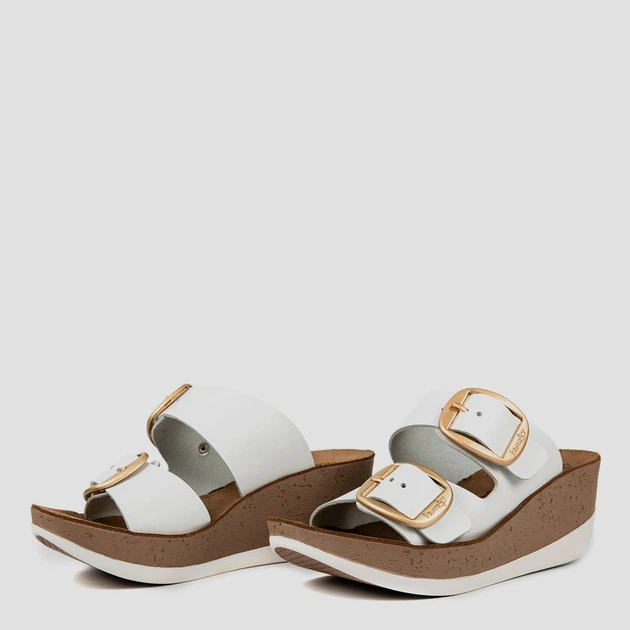 Klapki damskie Fantasy Sandals Helena S5017 37 Białe (5207200135302) - obraz 3