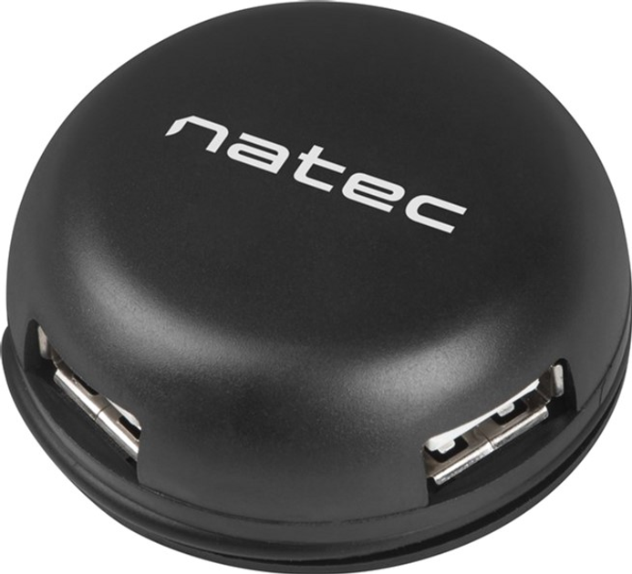 USB-хаб Natec Bumblebee 4 x USB 2.0 Black (NHU-1330) - зображення 3