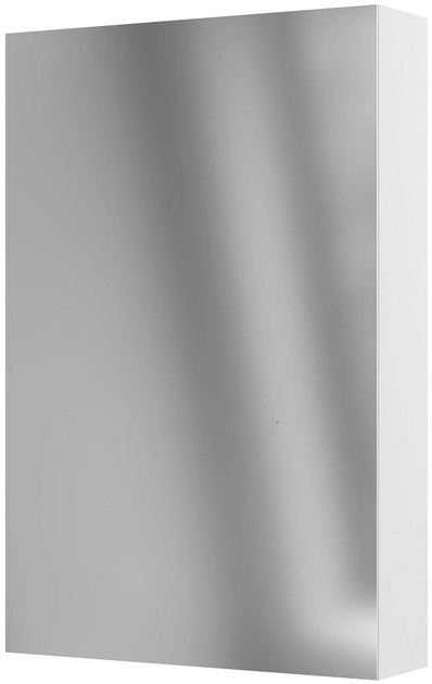 Акция на Дзеркальна шафа VAN MEBLES Панорама 45 см лiвостороння біла от Rozetka