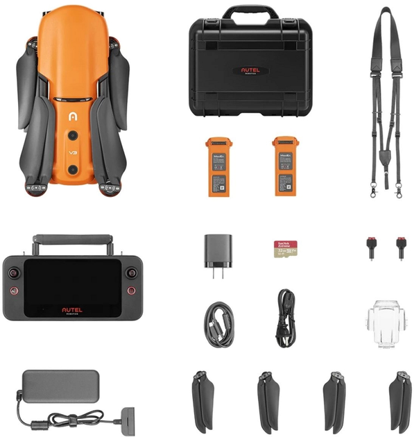 Dron Autel EVO II Pro wytrzymały zestaw V3 Pomarańczowy (102001514) - obraz 13