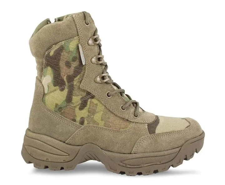 Ботинки тактические демисезонные Multicam Mil-Tec Side zip boots на молнии 12822141 размер 41 - изображение 1