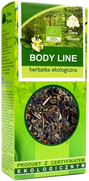 Herbatki odchudzające Dary Natury Herbata Body Line 50 g (DN579) - obraz 1