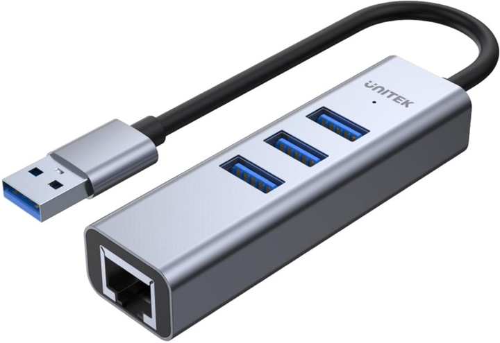 USB-хаб Satechi Aluminum Pro Hub с Ethernet (ST-TCPHES)