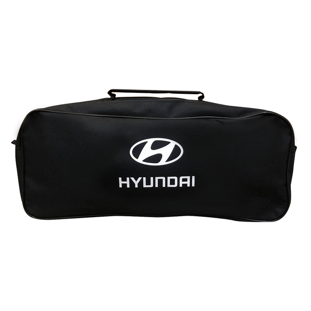 Набор автомобилиста AUTOMIX C7 Hyundai, Огнетушитель ВП1, знак аварийный , аптечка, провода, автокомпрессор. - изображение 2