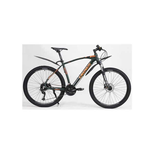 Велосипед CRONUS Fantom 27.5" 19.5" чорний-оранжевий - зображення 2
