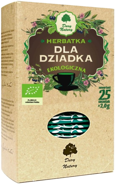 Dary Natury Herbatka Dla Dziadka 25 x 2 g (DN901) - obraz 1