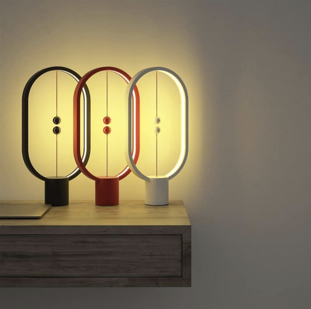 Настільна лампа Allocacoc Heng Balance Ellipse DH0040WT/HBLEUB LED White (8719186023872) - зображення 3