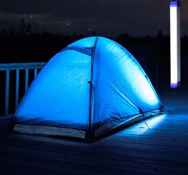 Туристичний намет 2-х місний для кемпінгу Soft Tent одношаровий з сумкою та сіткою + Лампа акумуляторна Emergency TUBE - зображення 8