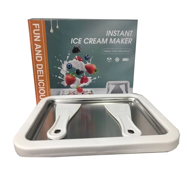 Аппарат для приготовления мороженого Ice Cream Maker Instant с лопатками - изображение 6