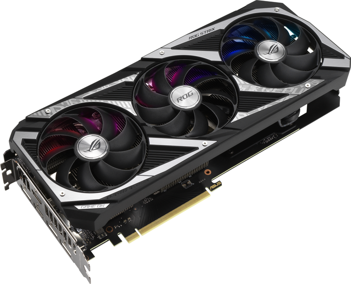 Asus PCI-Ex GeForce RTX 3060 ROG Strix Gaming OC V2 LHR 12 GB GDDR6 (192 bity) (1882/15000) (2 x HDMI, 3 x DisplayPort) (ROG-STRIX-RTX3060-O12G-V2-GAMING) - obraz 2