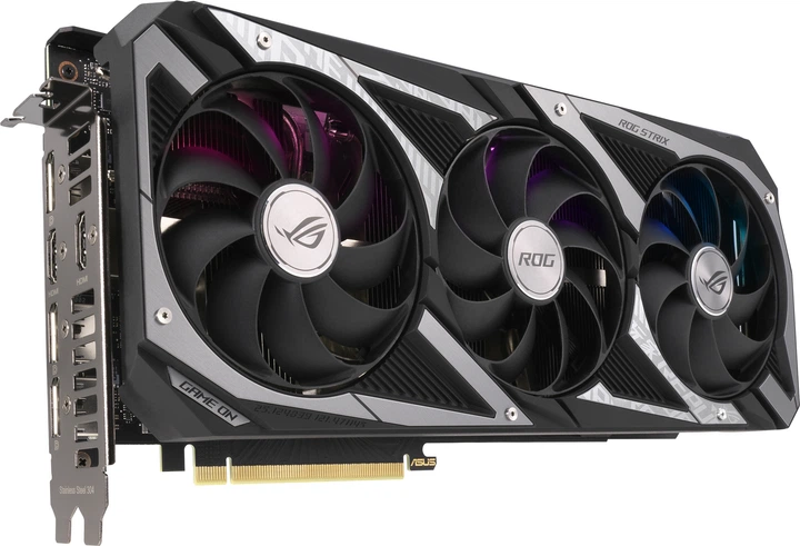 Asus PCI-Ex GeForce RTX 3060 ROG Strix Gaming OC V2 LHR 12GB GDDR6 (192bit) (1882/15000) (2 x HDMI, 3 x DisplayPort) (ROG-STRIX-RTX3060-O12G-V2-GAMING) - зображення 5