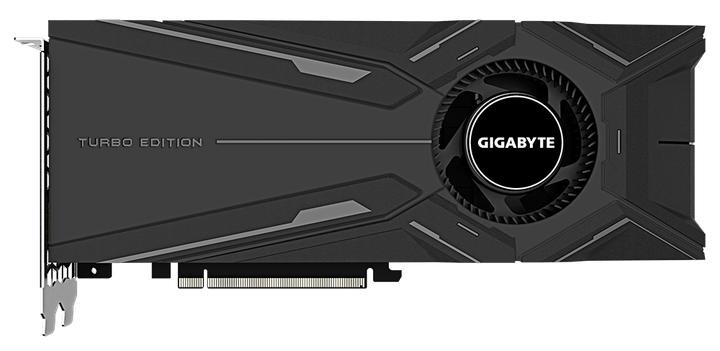 Gigabyte PCI-Ex GeForce RTX 2080 Ti Turbo OC 11G 11GB GDDR6 (352bit) (1620/14000) (Typ-C, HDMI, 3 x Display Port) (GV-N208TTURBO OC-11GC) - obraz 1