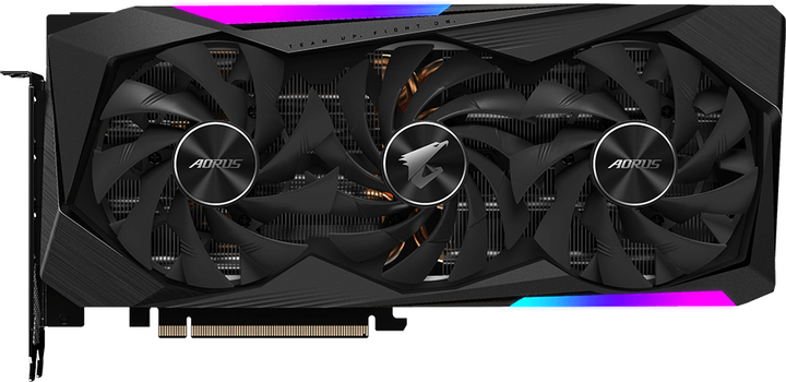 Gigabyte PCI-Ex GeForce RTX 3060 Ti Aorus Master 8G 8GB GDDR6 (256bit) (1665/14000) (3 x HDMI, 3 x DisplayPort) (GV-N306TAORUS M-8GD) - obraz 1