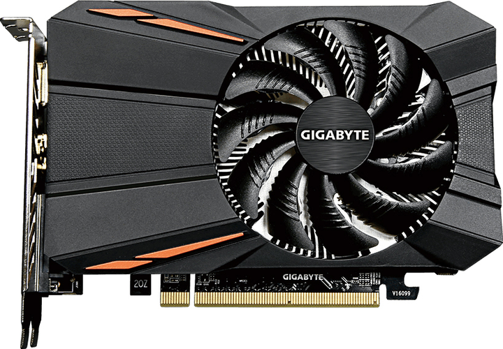 Gigabyte PCI-Ex Radeon RX 550 D5 2GB GDDR5 (128bit) (1183/7000) (DVI, HDMI, Display Port) (GV-RX550D5-2GD) - obraz 1