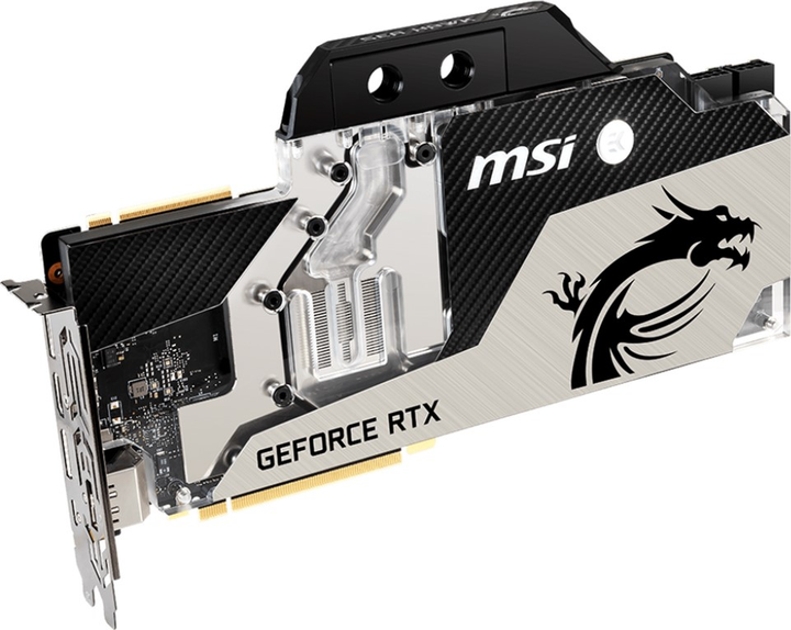 MSI PCI-Ex GeForce RTX 2080 Sea Hawk EK X 8GB GDDR6 (256bit) (1515/14000) (USB Type-C, HDMI, 3 x DisplayPort) (RTX 2080 SEA HAWK EK X) - зображення 2