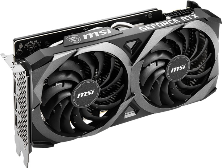 MSI PCI-Ex GeForce RTX 3070 VENTUS 2X 8G OC LHR 8GB GDDR6 (256bit) (1755/14000) (HDMI, 3 x DisplayPort) (RTX 3070 VENTUS 2X 8G OC LHR) - obraz 2