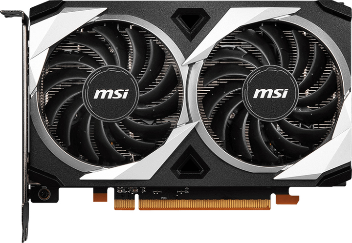 MSI PCI-Ex Radeon RX 6500 XT Mech 2X 4G OC 4GB GDDR6 (64bit) (18000) (1 x HDMI, 1 x DisplayPort) (RX 6500 XT MECH 2X 4G OC) - obraz 1