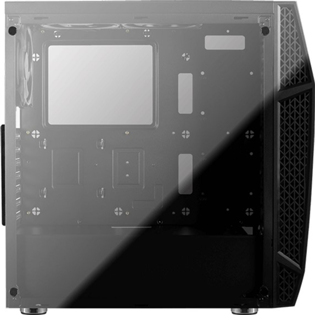 Obudowa ze szkła hartowanego Aerocool Klaw RGB w kolorze czarnym - obraz 9