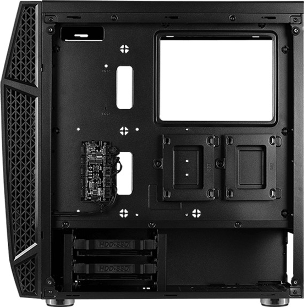 Obudowa ze szkła hartowanego Aerocool Klaw RGB w kolorze czarnym - obraz 11
