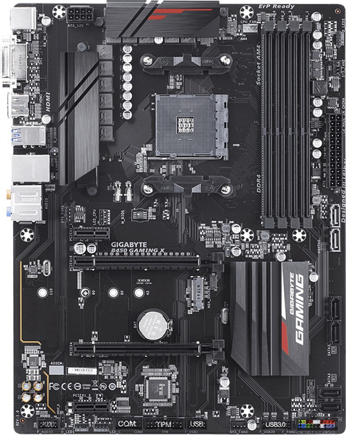 Płyta główna Gigabyte B450 Gaming X (sAM4, AMD B450, PCI-Ex16) - obraz 1