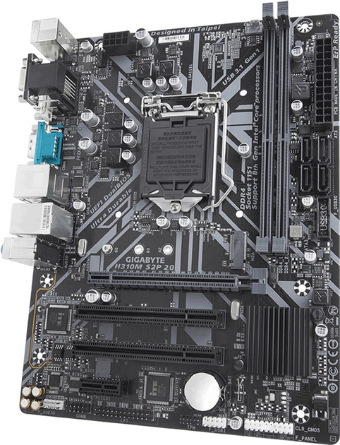 Материнська плата Gigabyte H310M S2P 2.0 (s1151, Intel H310, PCI-Ex16) - зображення 3