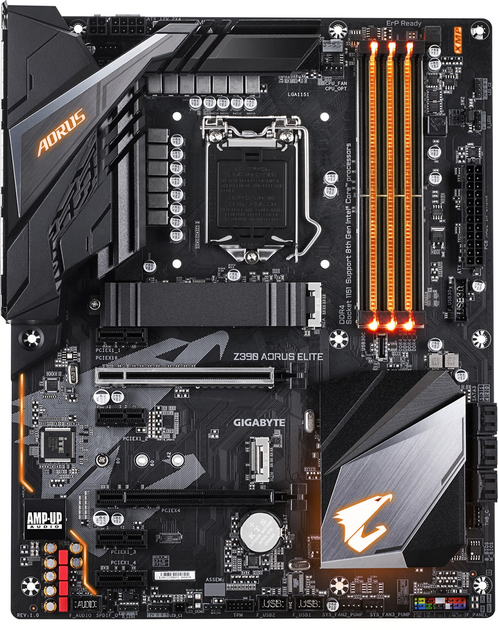 Płyta główna Gigabyte Z390 Aorus Elite (s1151, Intel Z390, PCI-Ex16) - obraz 1