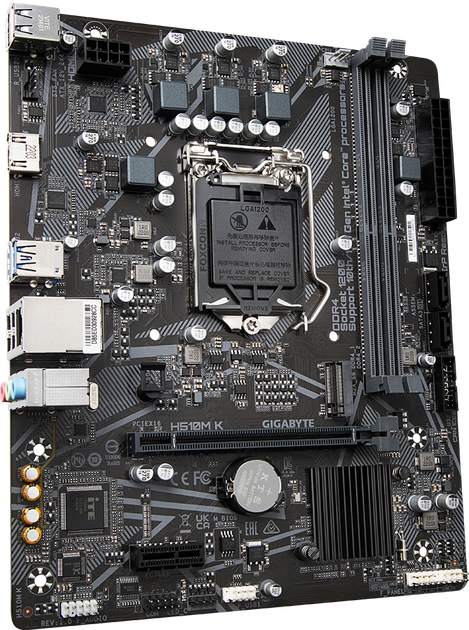 Płyta główna Gigabyte H510M K (s1200, Intel H510, PCI-Ex16) - obraz 3