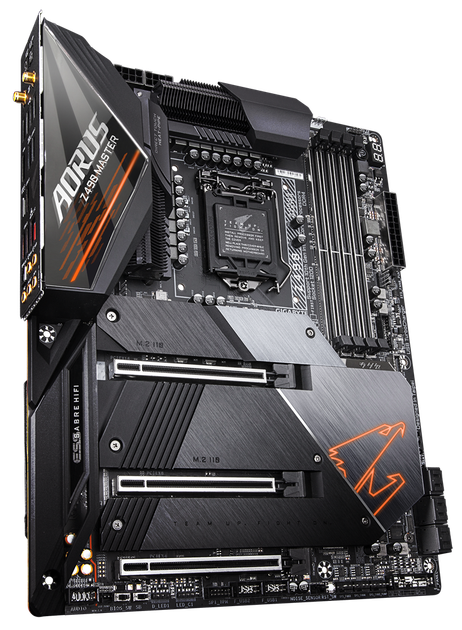 Płyta główna Gigabyte Z490 Aorus Master (s1200, Intel Z490, PCI-Ex16) - obraz 2