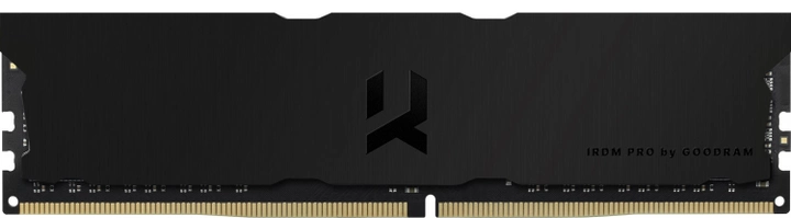 Оперативна пам'ять Goodram DDR4-3600 8192 MB PC4-28800 IRDM Pro Deep Black (IRP-K3600D4V64L18S/8G) - зображення 1