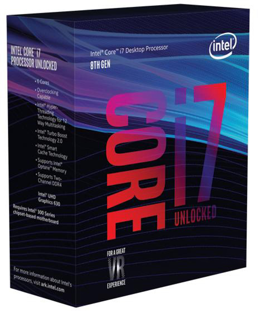 Procesor Intel Core i7-8700K 3.7GHz/8GT/s/12MB (BX80684I78700K) s1151 BOX - obraz 1