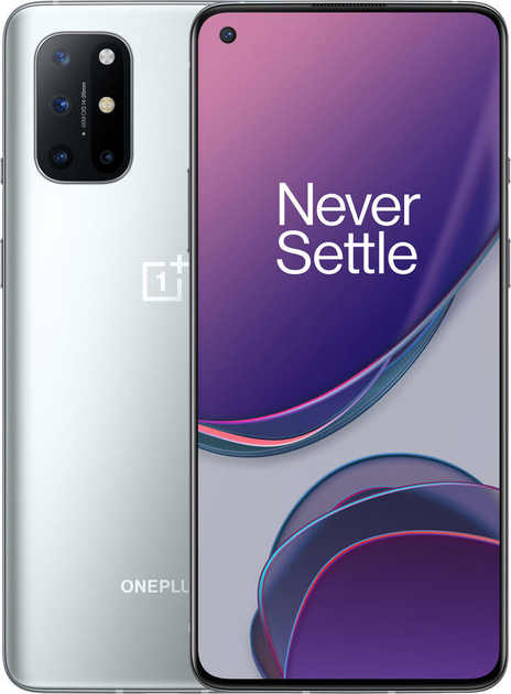 Smartfon OnePlus 8T 8/128GB Lunar Silver (5011101268) - obraz 1