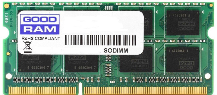 RAM Goodram SODIMM DDR3-1600 2048MB PC3-12800 (W-DPL1600S2G) - obraz 1