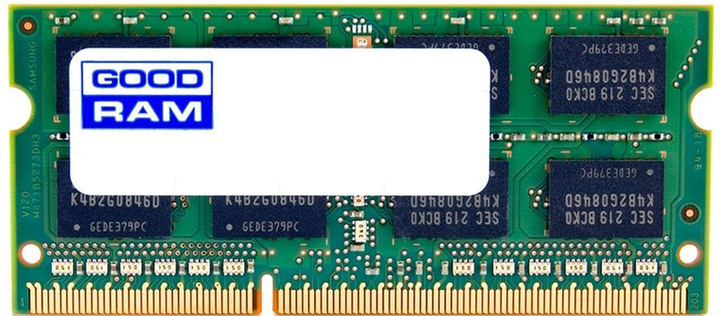 Оперативна пам'ять Goodram SODIMM DDR3-1600 4096MB PC3-12800 (W-ASN16S34G) - зображення 1