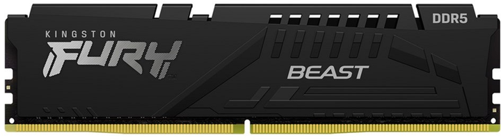 Pamięć RAM Kingston Fury DDR5-5600 32768MB PC5-44800 Beast Black (KF556C36BBE-32) - obraz 1